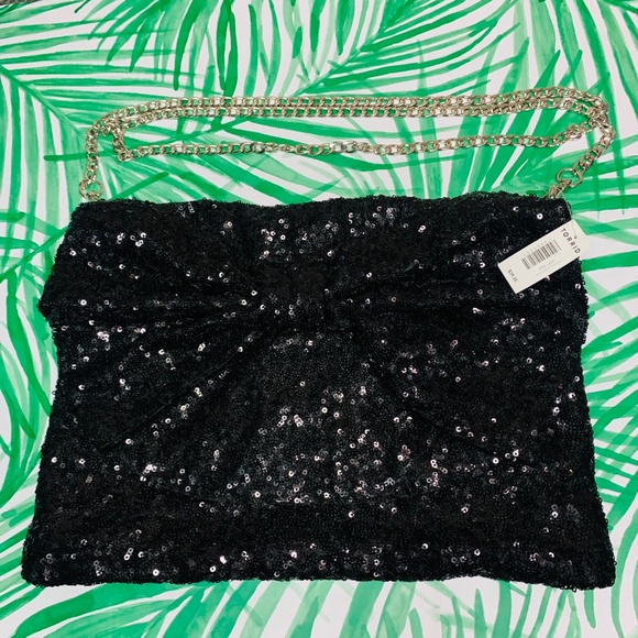 torrid Handbags - TORRID sequin  purse black NEW